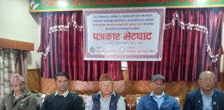 माछापुच्छ्रे गाउँपालिकाको पातिखोला गुफा पूर्वाधार विकास गर्न महायज्ञ हुदै