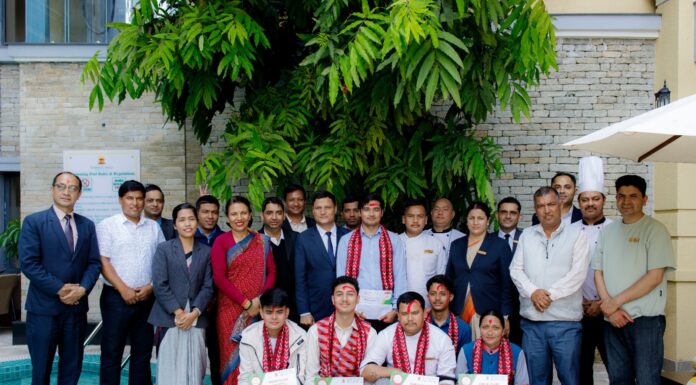 टेम्पल बेल बुटिक होटल एण्ड स्पाको वार्षिकोत्सव सम्पन्न