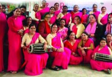 तिजको कार्यक्रम रोकेर बाढी प्रभावितलाई सहयोग